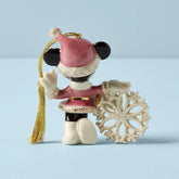 Personalized Minnie Mouse Snowflake Ornament